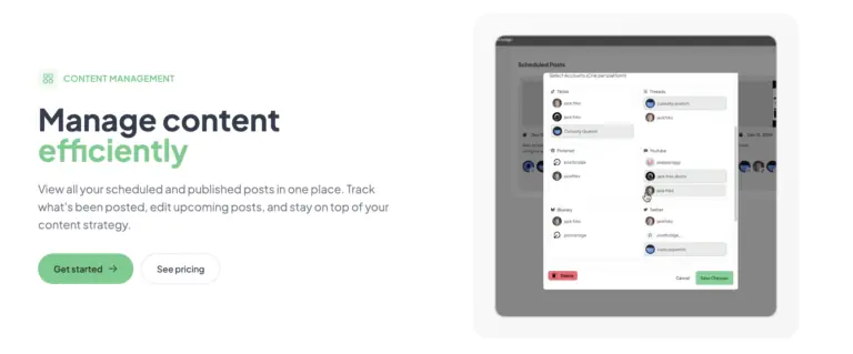 Image 4 of buffer alternative for solo creators